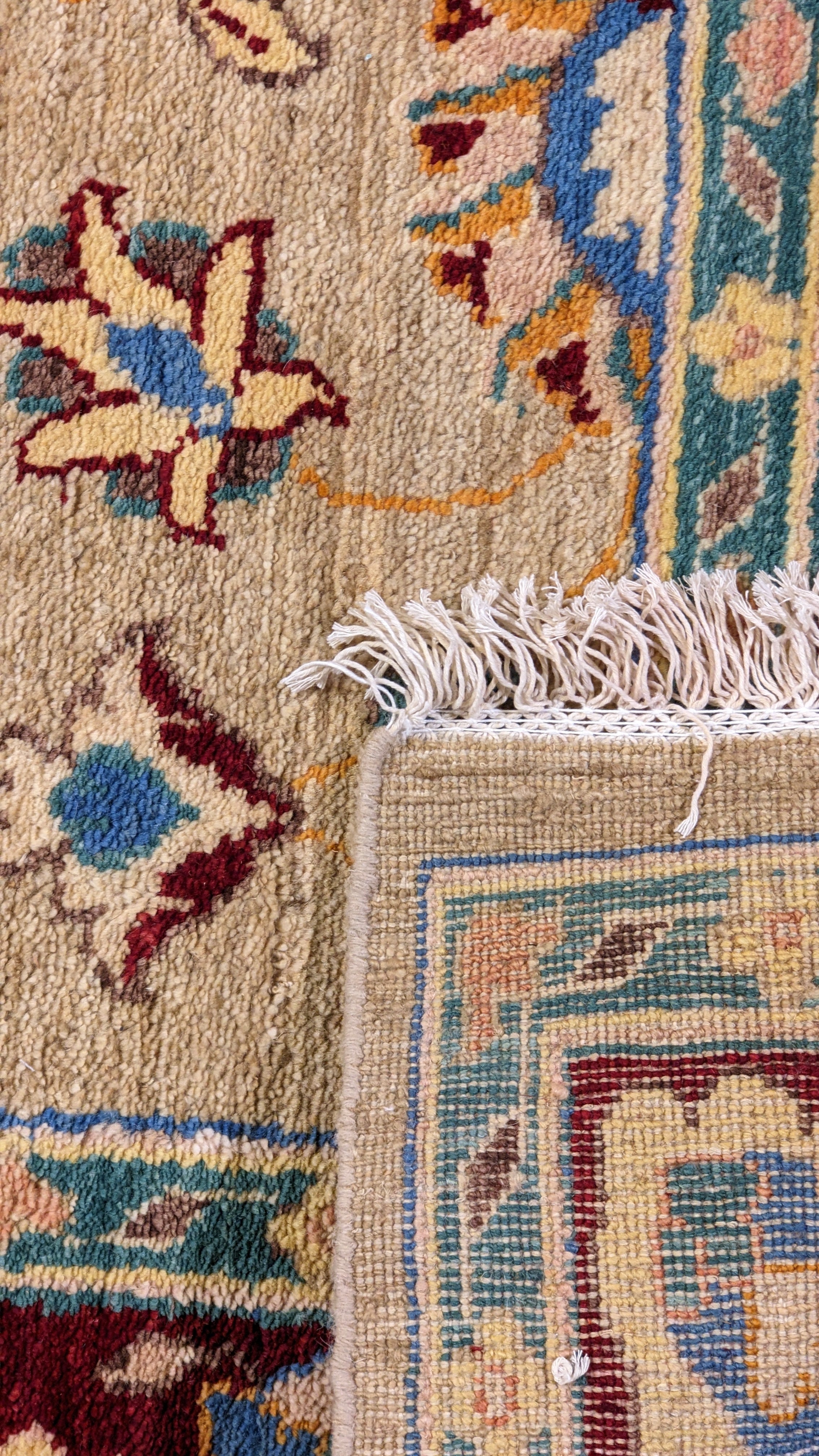 Farahan Ziegler Hand Knotted Chobi Rug - Size: 298 × 185 cm