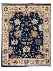 Oushak Hand Knotted Chobi Rug - Size: 320 × 243 cm