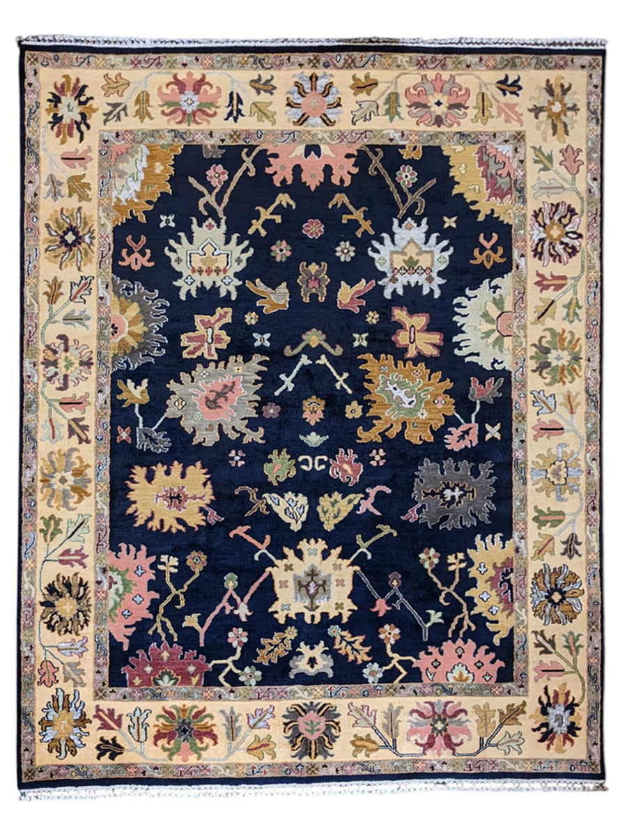Oushak Hand Knotted Chobi Rug - Size: 320 × 243 cm