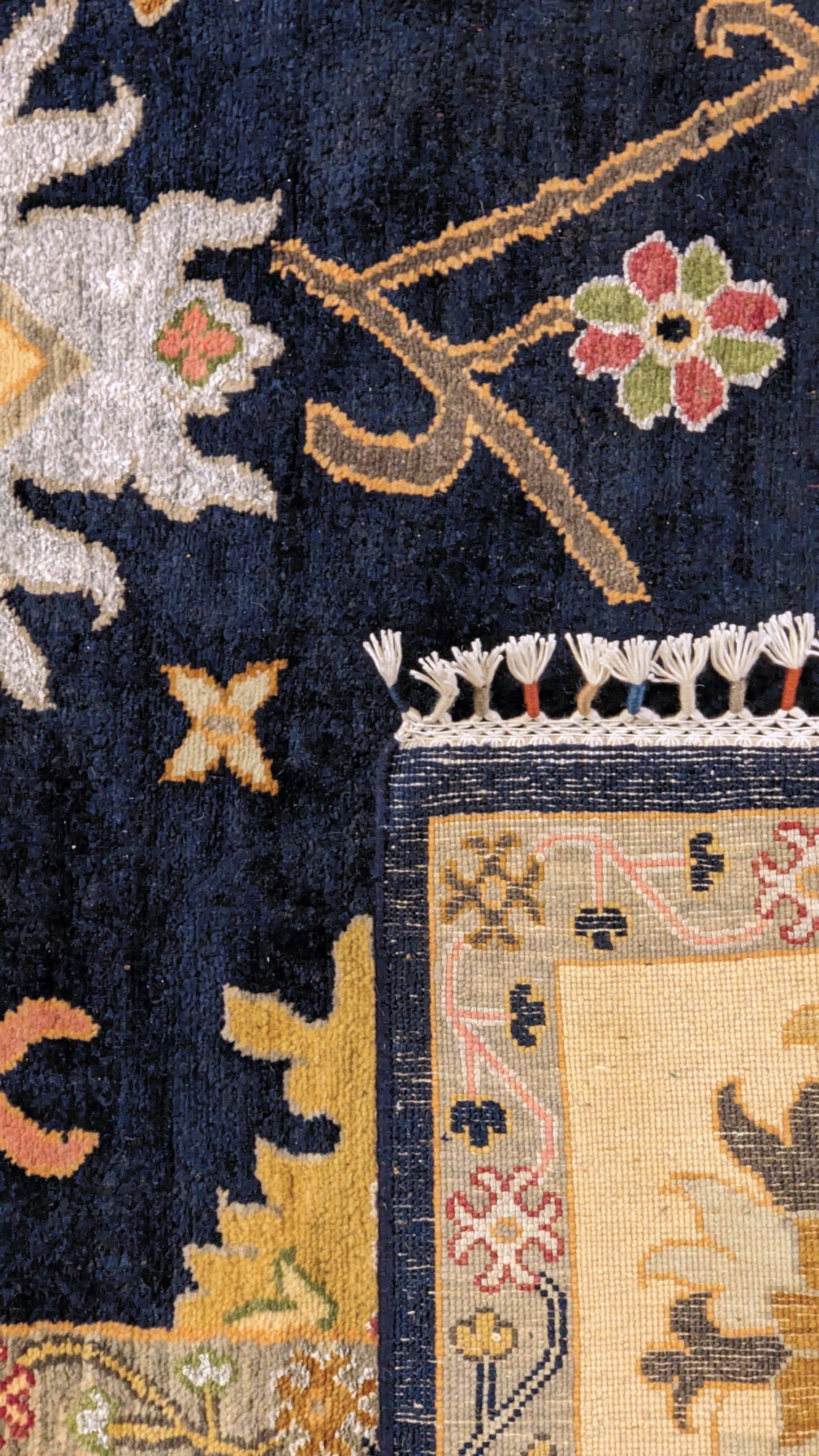 Oushak Hand Knotted Chobi Rug - Size: 320 × 243 cm