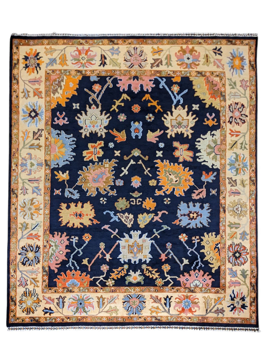 Oushak Hand Knotted Chobi Rug - Size: 313 × 249 cm