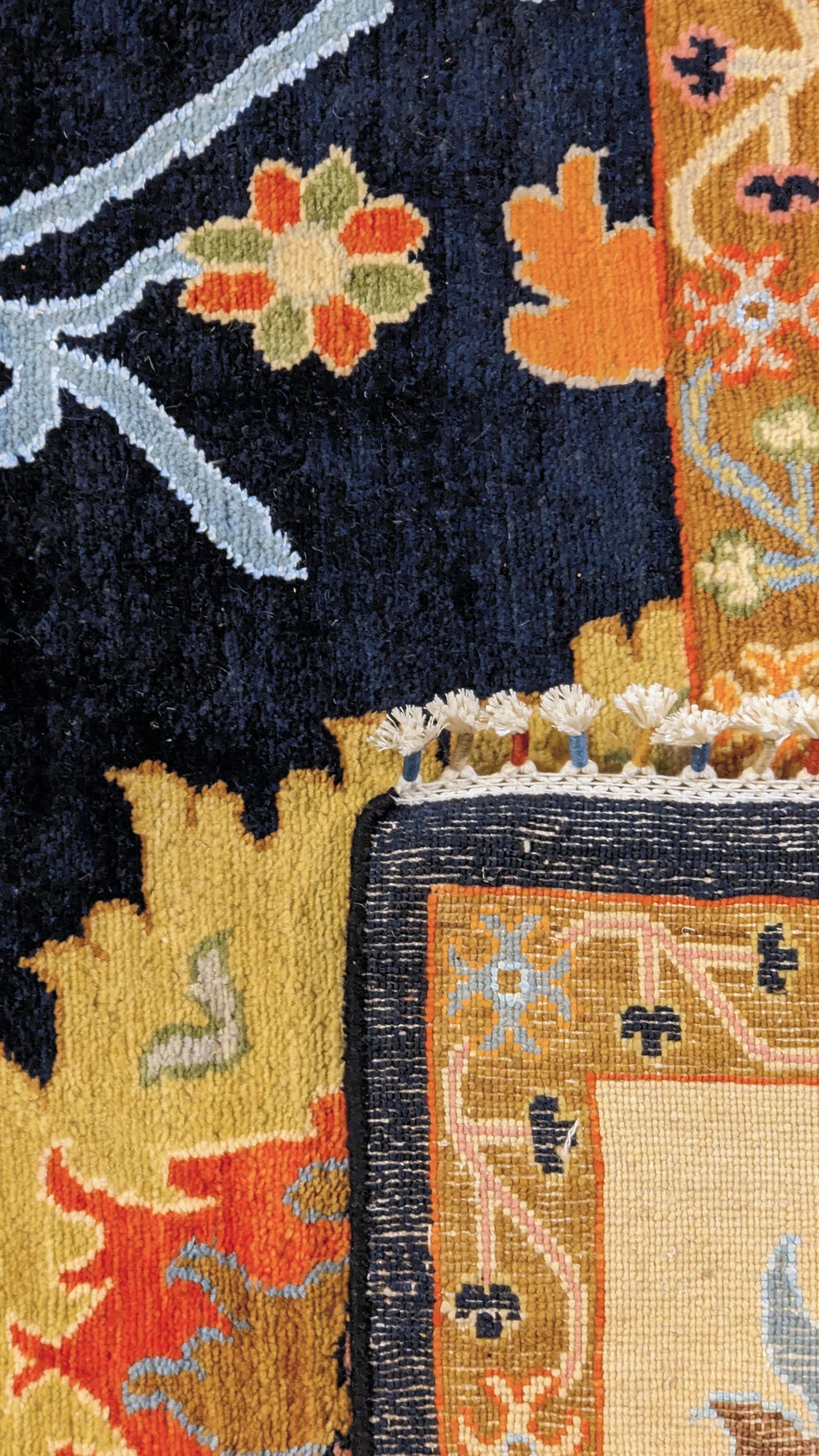 Oushak Hand Knotted Chobi Rug - 313 × 249 cm (10'3" × 8'2")