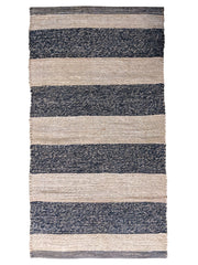 Braided Natural Jute Rug - 152 x 85 cm