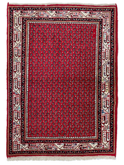 Saruk Persian Vintage Hand Knotted Wool Rug - 160 x 110 cm