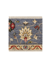 Samoan Hand Knotted Rug Sample - 30 x 30 cm