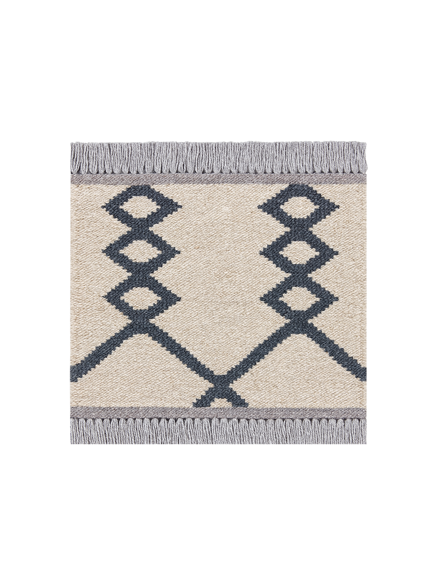 Sunlit Hand Knotted Rug Sample - 30 x 30 cm