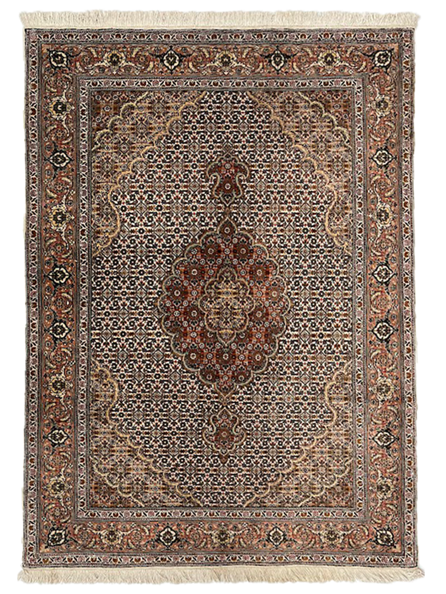 Tabriz Persian Vintage Hand Knotted Wool Rug - 150 x 100 cm