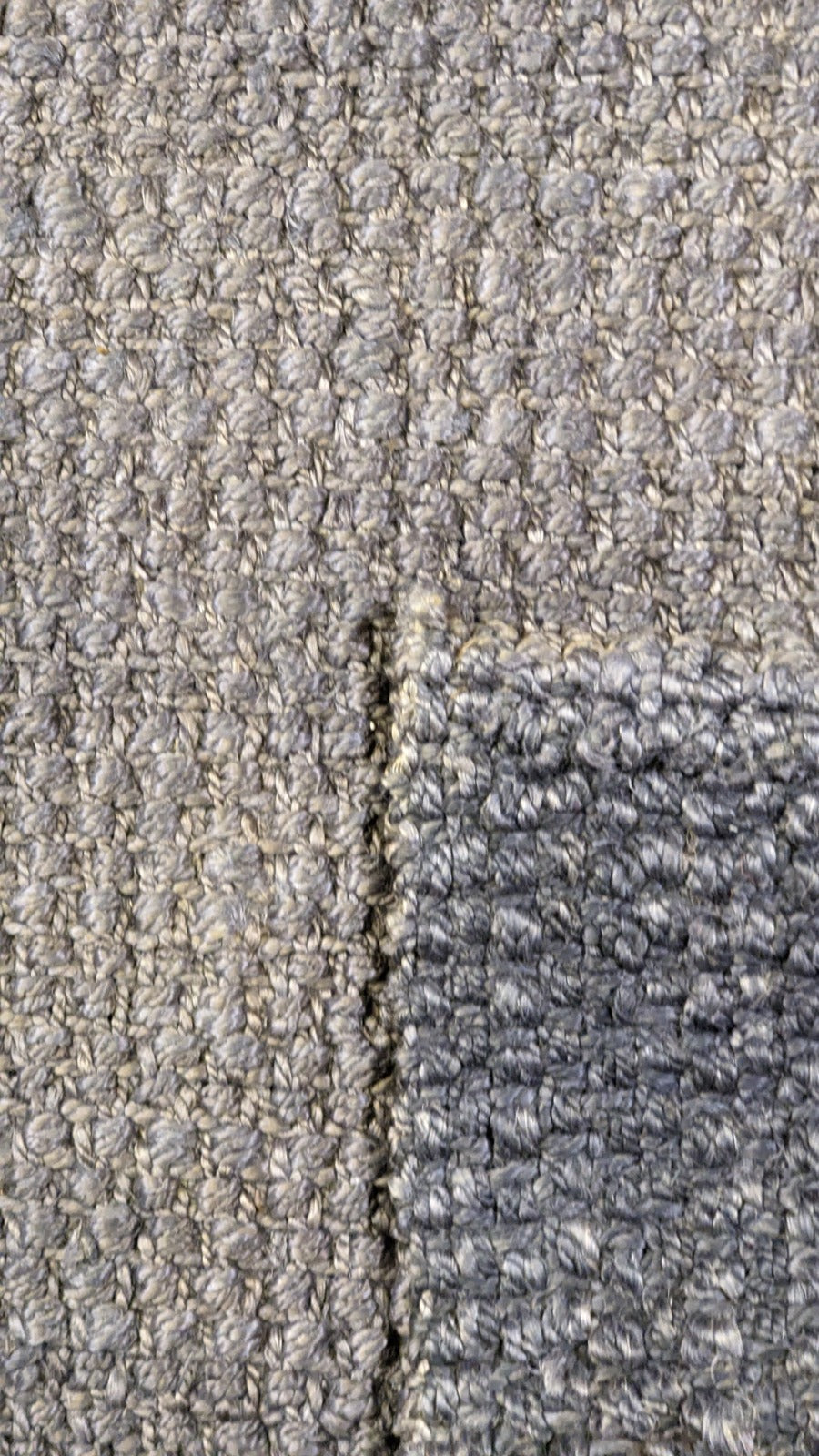 Braided Overdyed Jute Rug - 275 x 183 cm