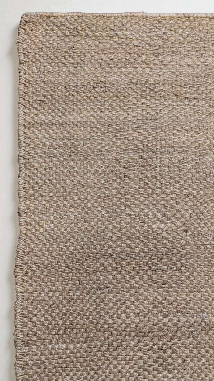 Flatweave Natural Jute Rug - 229 x 171 cm