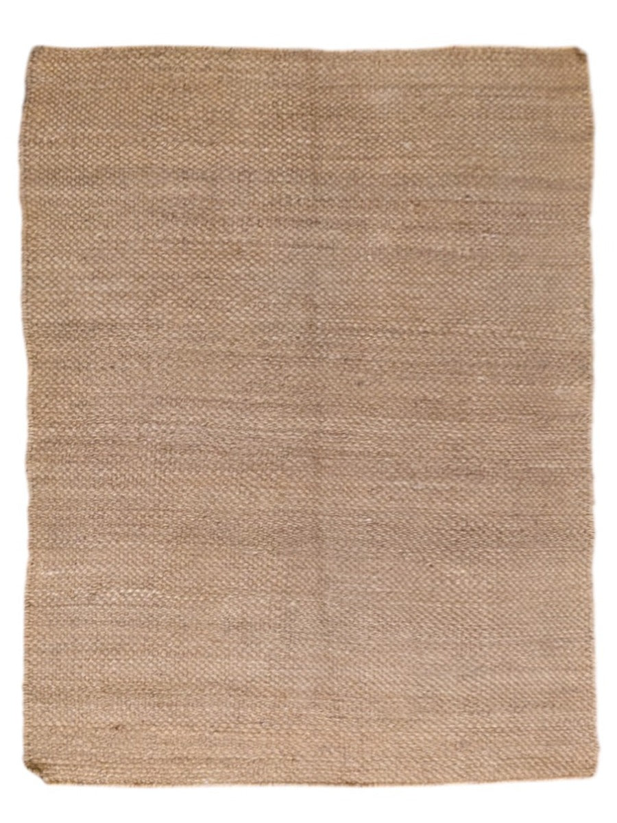 Flatweave Natural Jute Rug - 229 x 171 cm