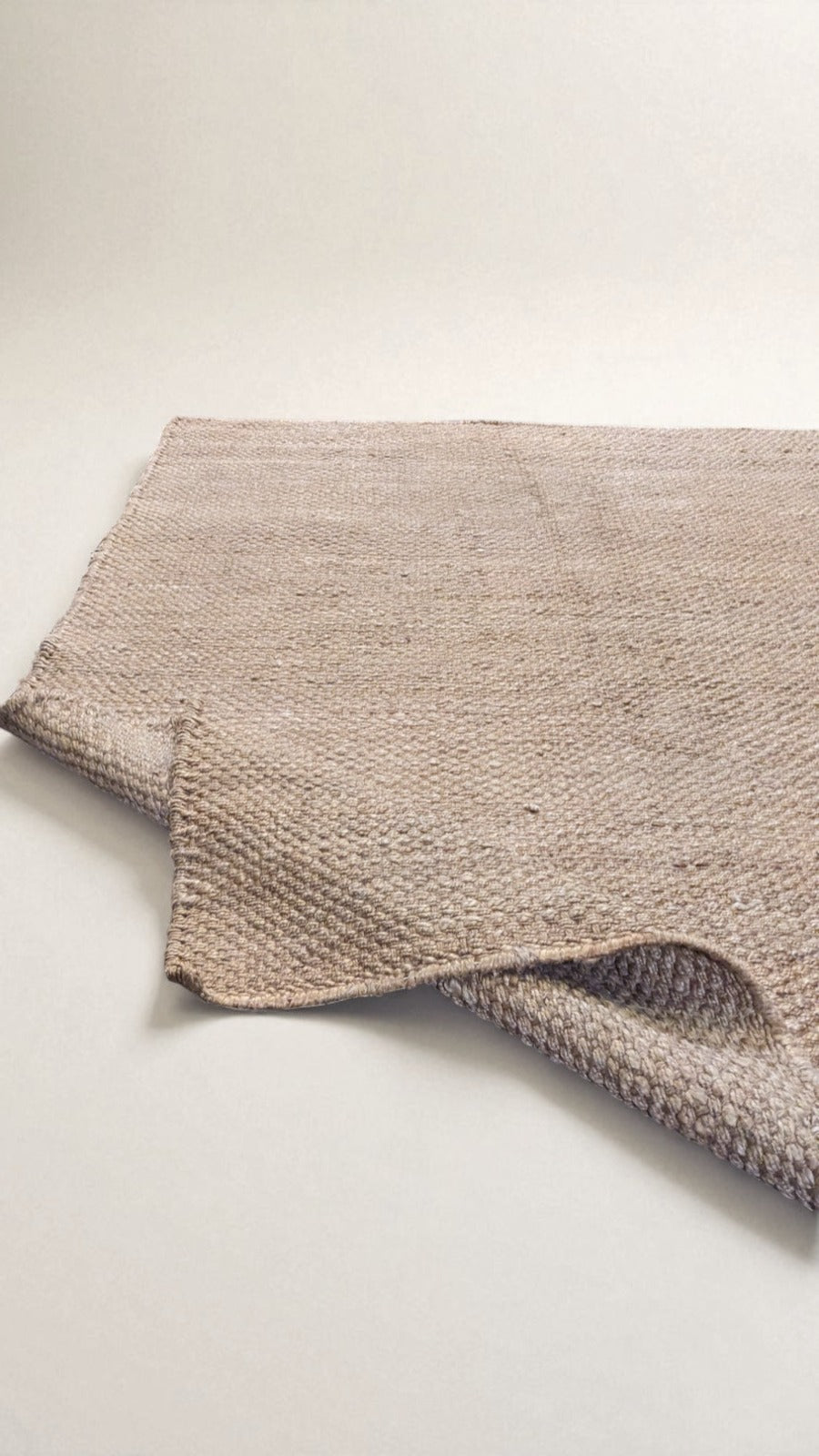 Flatweave Natural Jute Rug - 229 x 171 cm