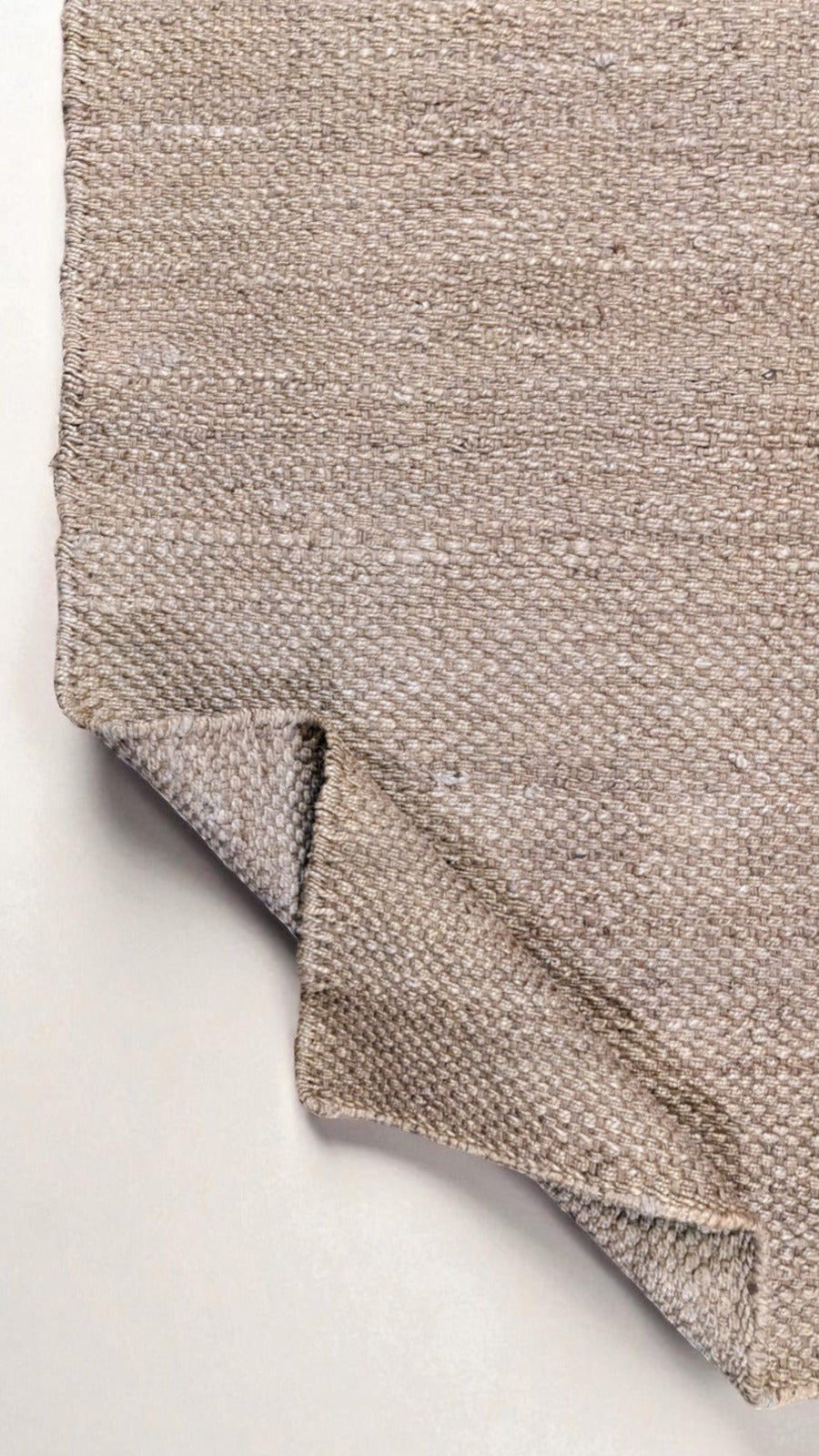 Flatweave Natural Jute Rug - 229 x 171 cm