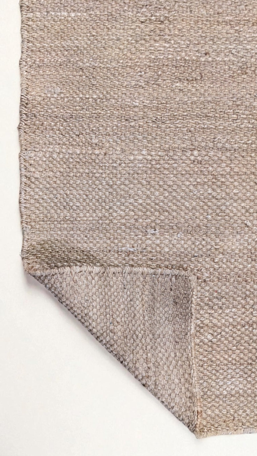 Flatweave Natural Jute Rug - 229 x 171 cm