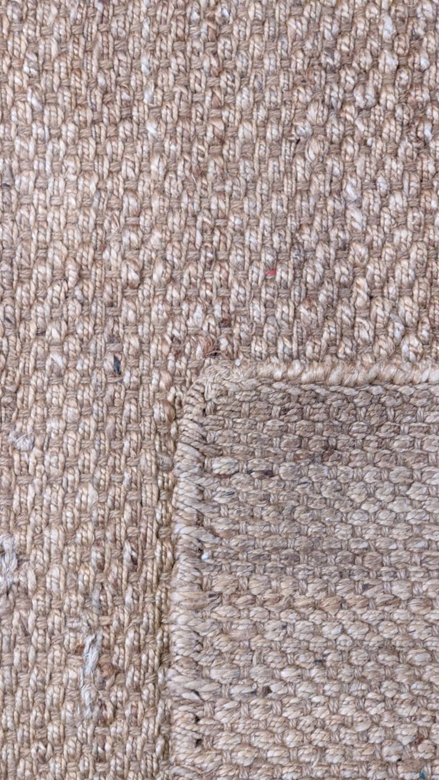 Flatweave Natural Jute Rug - 229 x 171 cm