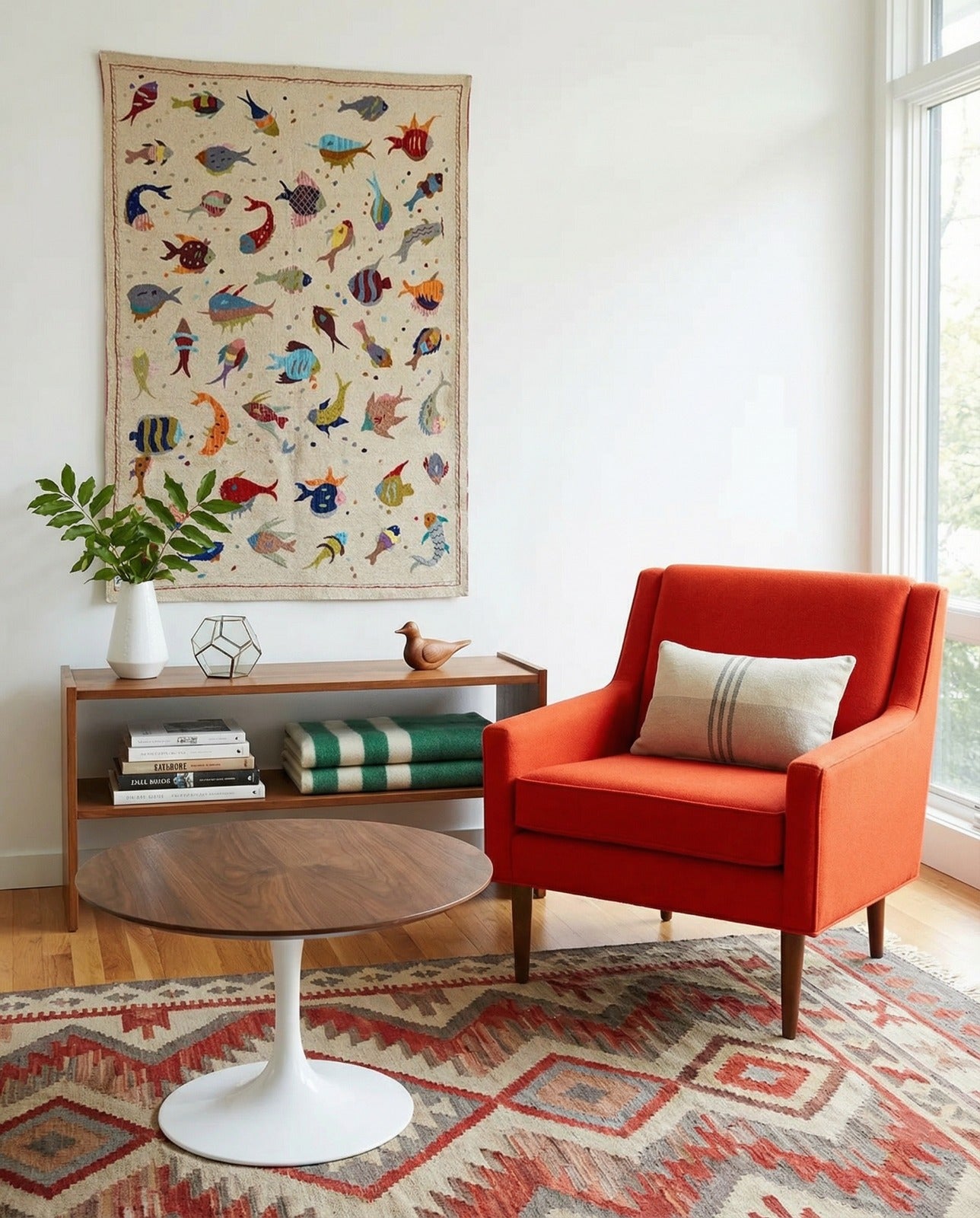 Suzani Hand Embroidered Kilim - Size: 240 x 170 cm