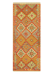 Afghani Chobi Kilim - 193 x 66 cm