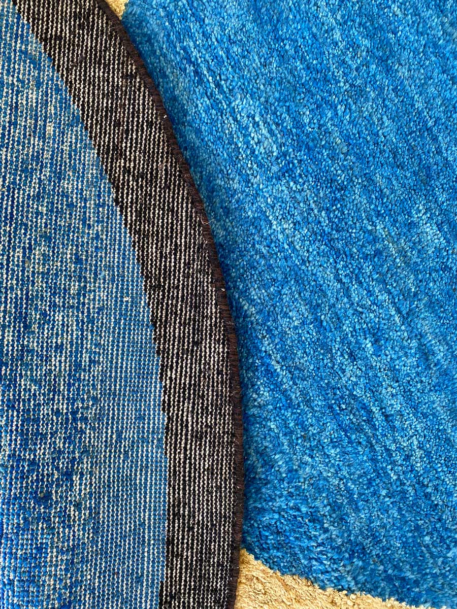 Egg Hand Knotted Rug - 214 x 214 cm