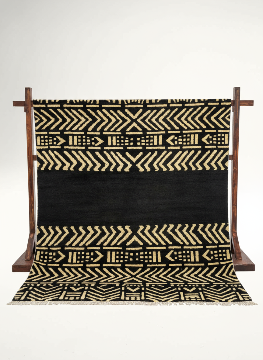 Dinka Hand Knotted Rug - Made to Order