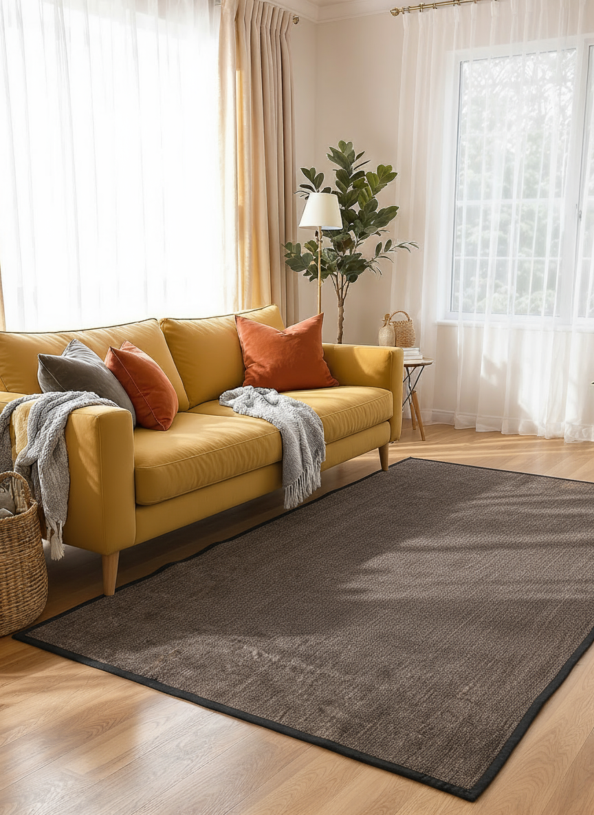 Flatweave Overdyed Jute Rug - 180 x 134 cm