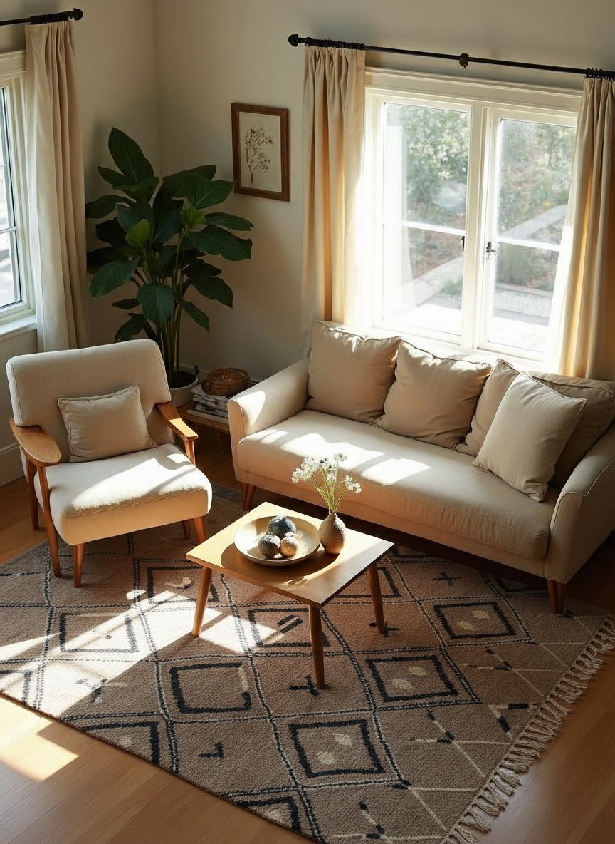 Mystical Hand Knotted Rug - 247 x 153 cm