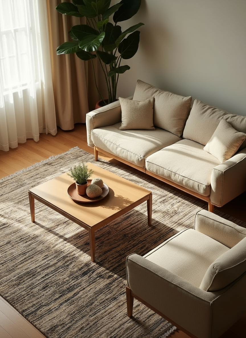 Rovena Hand Knotted Wool Rug - 310 x 246 cm