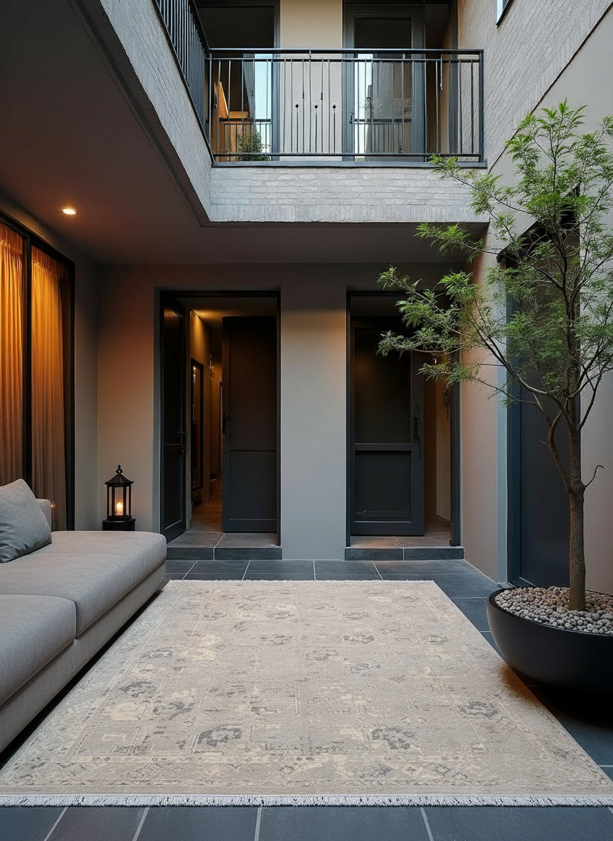 Aura Hand Knotted Rug - 307 x 244 cm