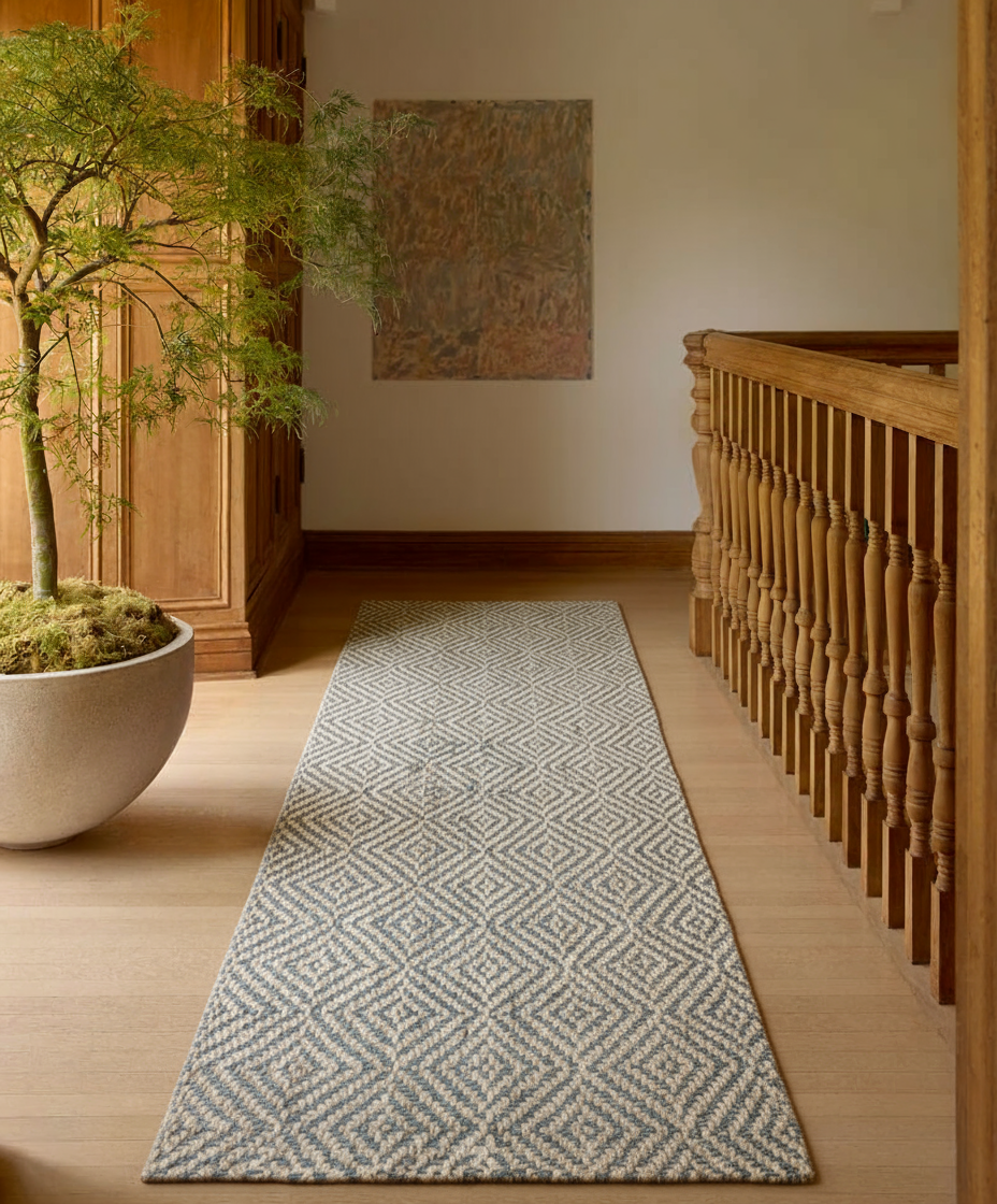 Loop Natural Jute Rug - 223 x 85 cm