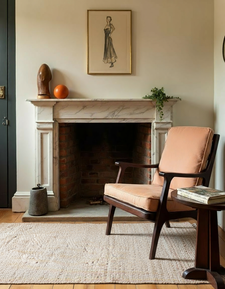 Braided Natural Jute Rug - 155 x 94 cm