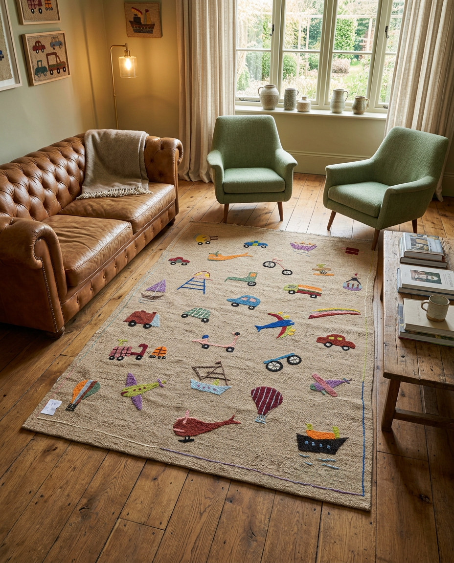 Suzani Hand Embroidered Kilim - Size: 180 x 120 cm