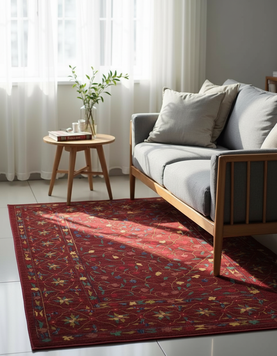 Suzani Hand Embroidered Kilim - Size: 210 x 150 cm