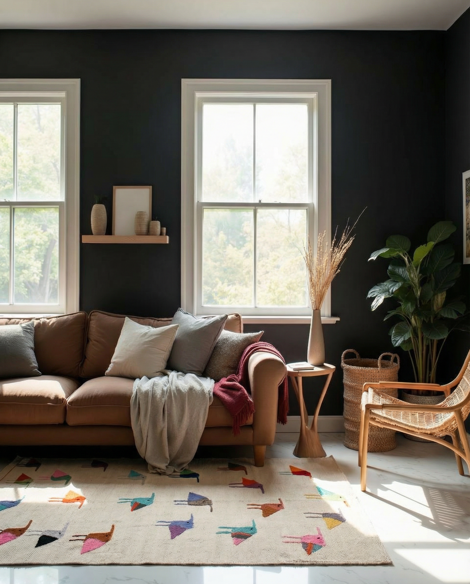 Suzani Hand Embroidered Kilim - Size: 120 x 80 cm