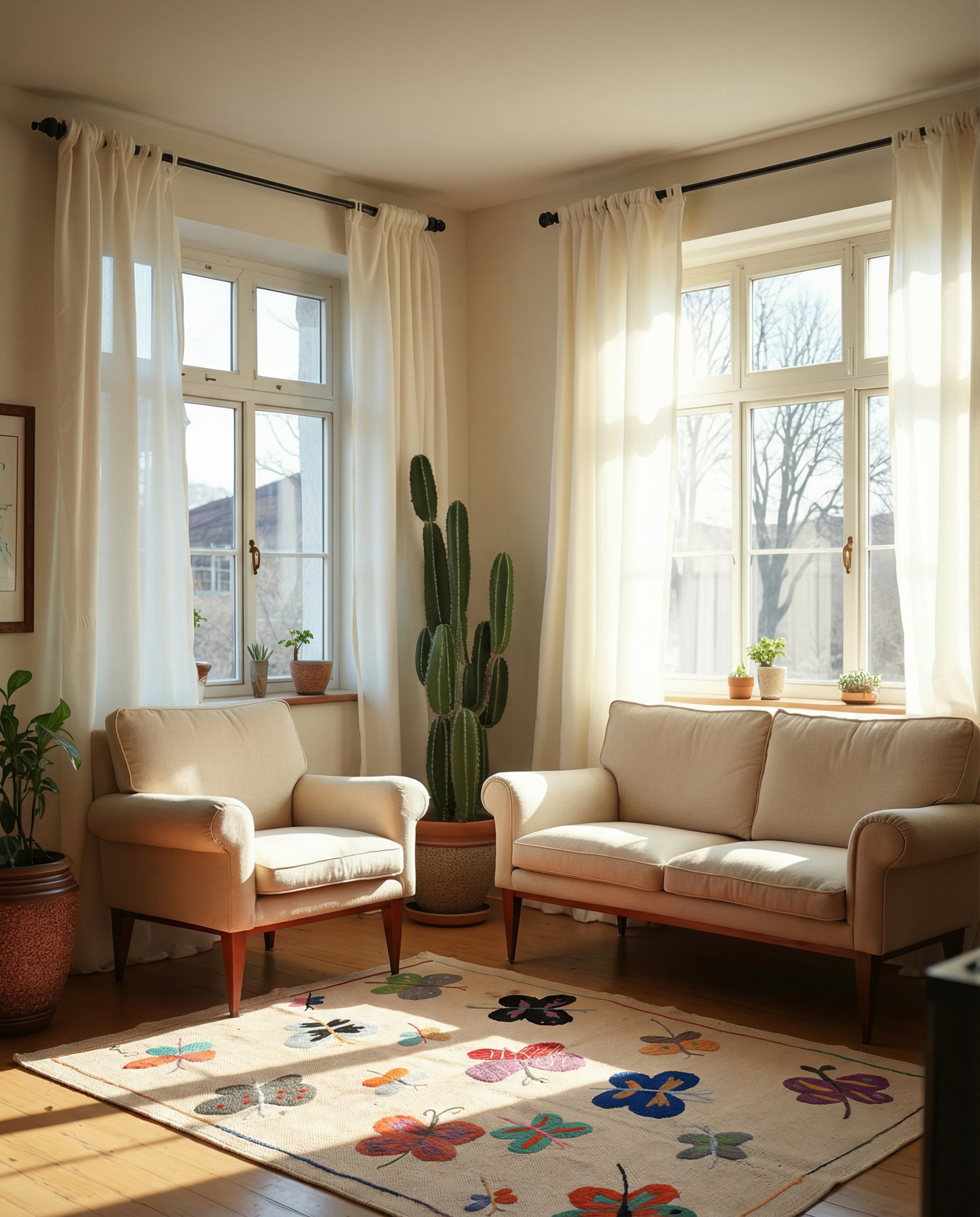 Suzani Hand Embroidered Kilim - Size: 120 x 80 cm