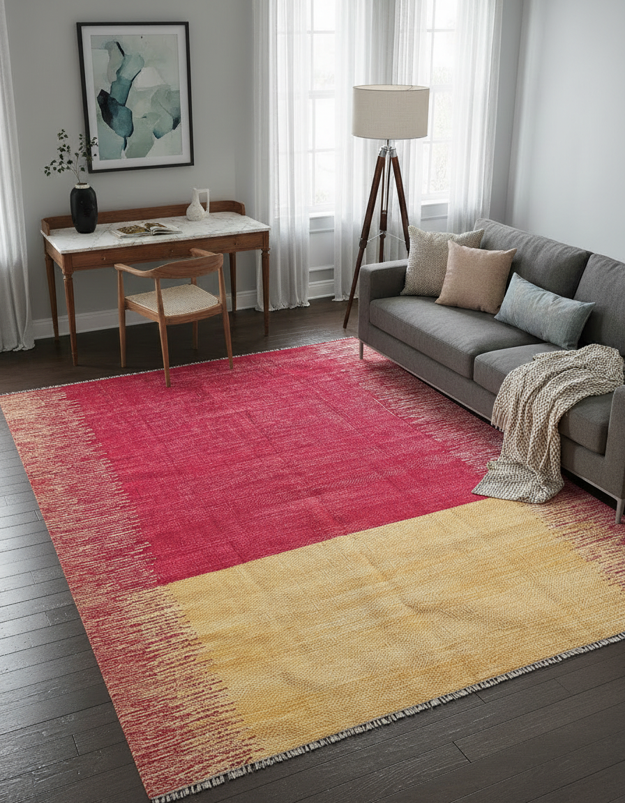 Scandinavian Kilim Rug - Size: 215 x 150 cm