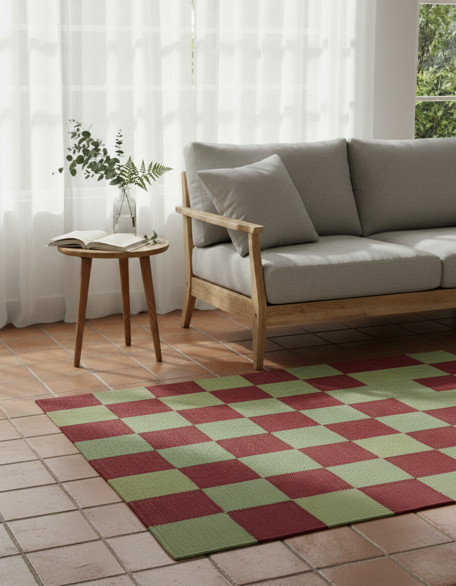 Scandinavian Kilim Rug - Size: 90 x 60 cm