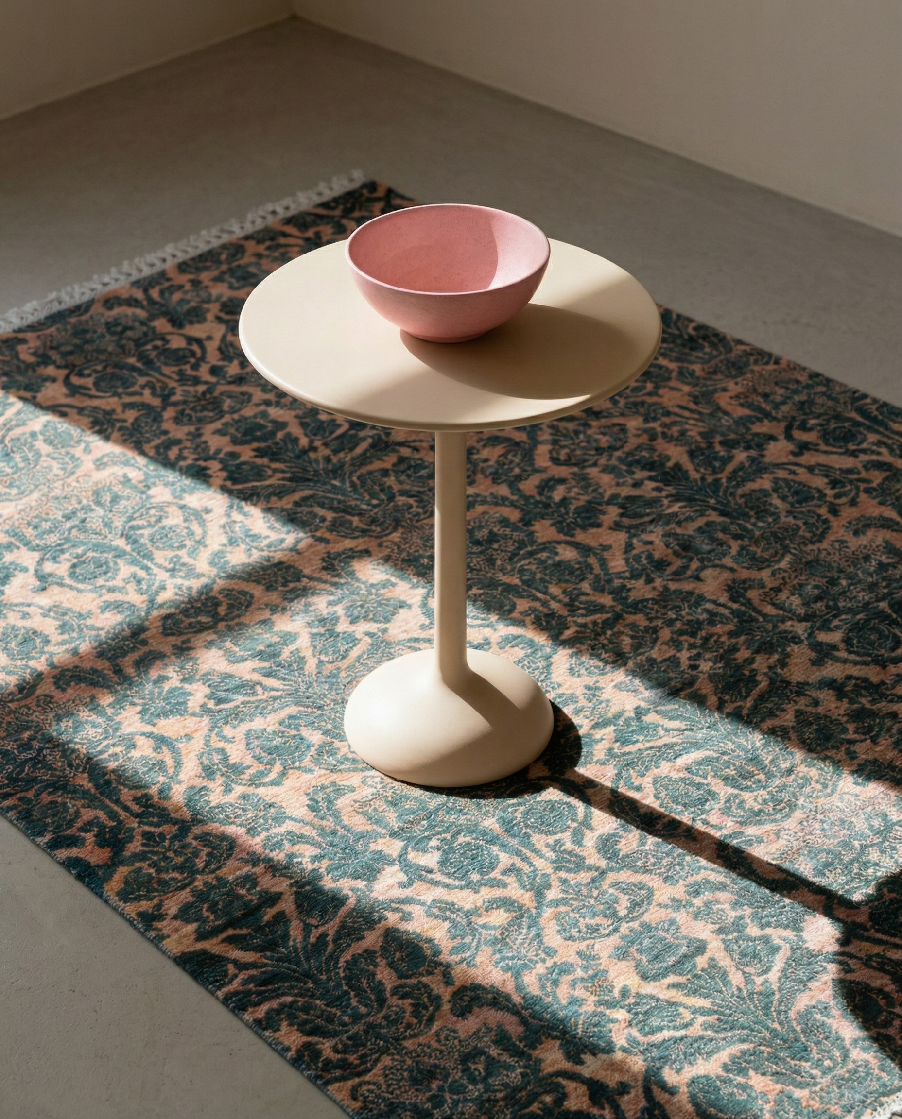 Ikat Transitional Hand Knotted Chobi Rug - Size: 277 × 182 cm