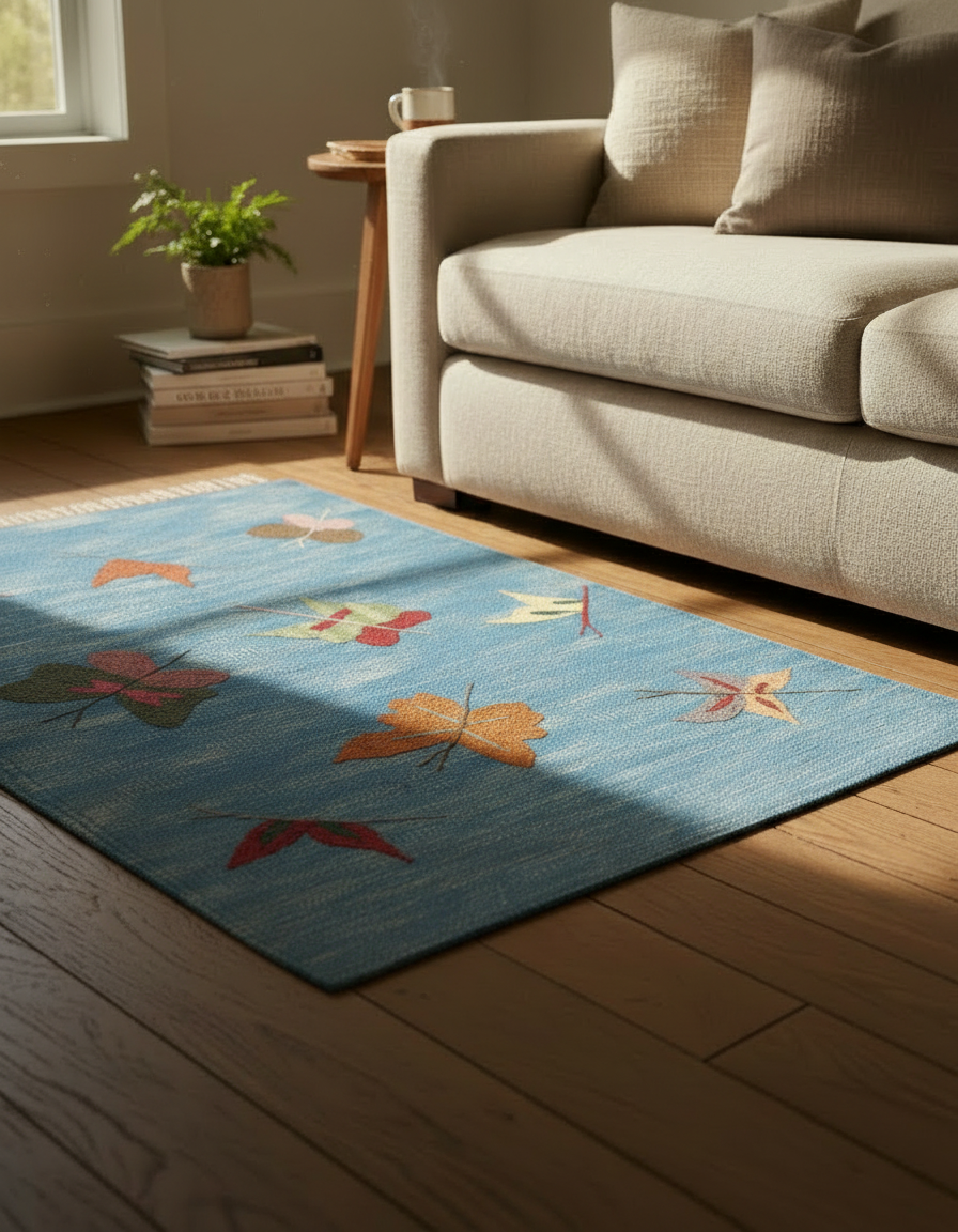 Suzani Hand Embroidered Kilim - Size: 90 x 60 cm