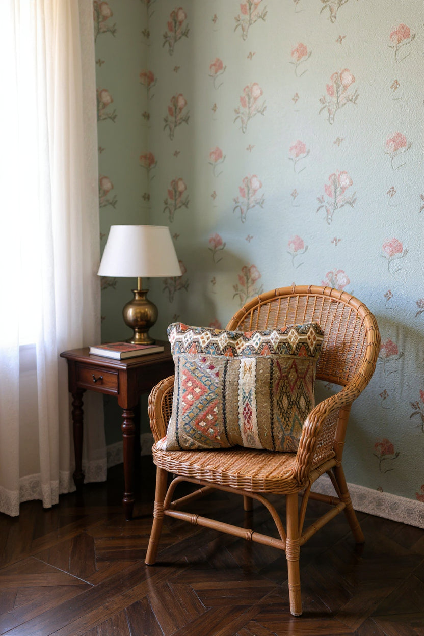 Housse de coussin Kilim turc - 58 x 50 cm