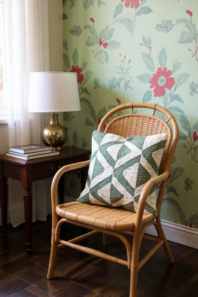 Ikat Kilim Cushion Cover - 45 x 45 cm