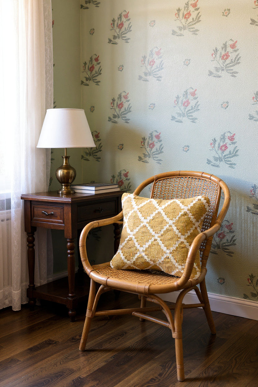 Ikat Kilim Cushion Cover - 45 x 45 cm