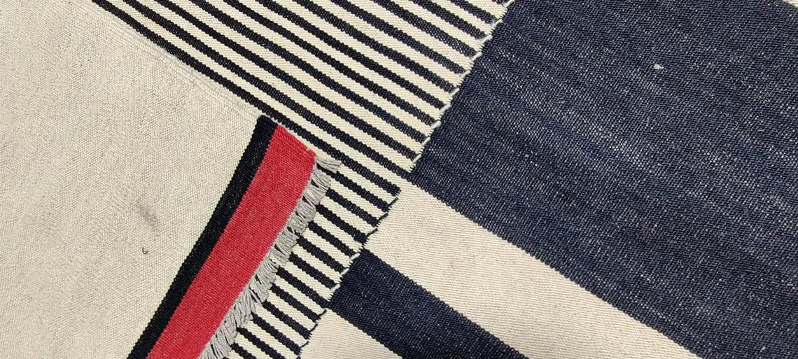 Scandinavian Kilim Rug - Size: 180 x 120 cm