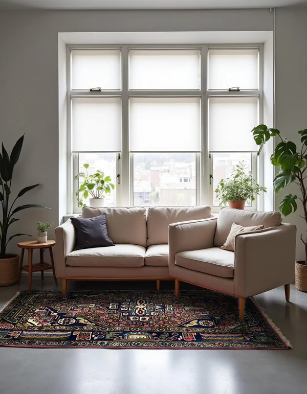 Nahavand Persian Vintage Hand Knotted Wool Rug - 150 x 100 cm