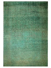 Kashan Pak Persian Overdyed Hand Knotted Wool Rug - 353 x 244 cm