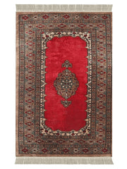 Pak Persian Overdyed Hand Knotted Wool Rug - 119 x 79 cm