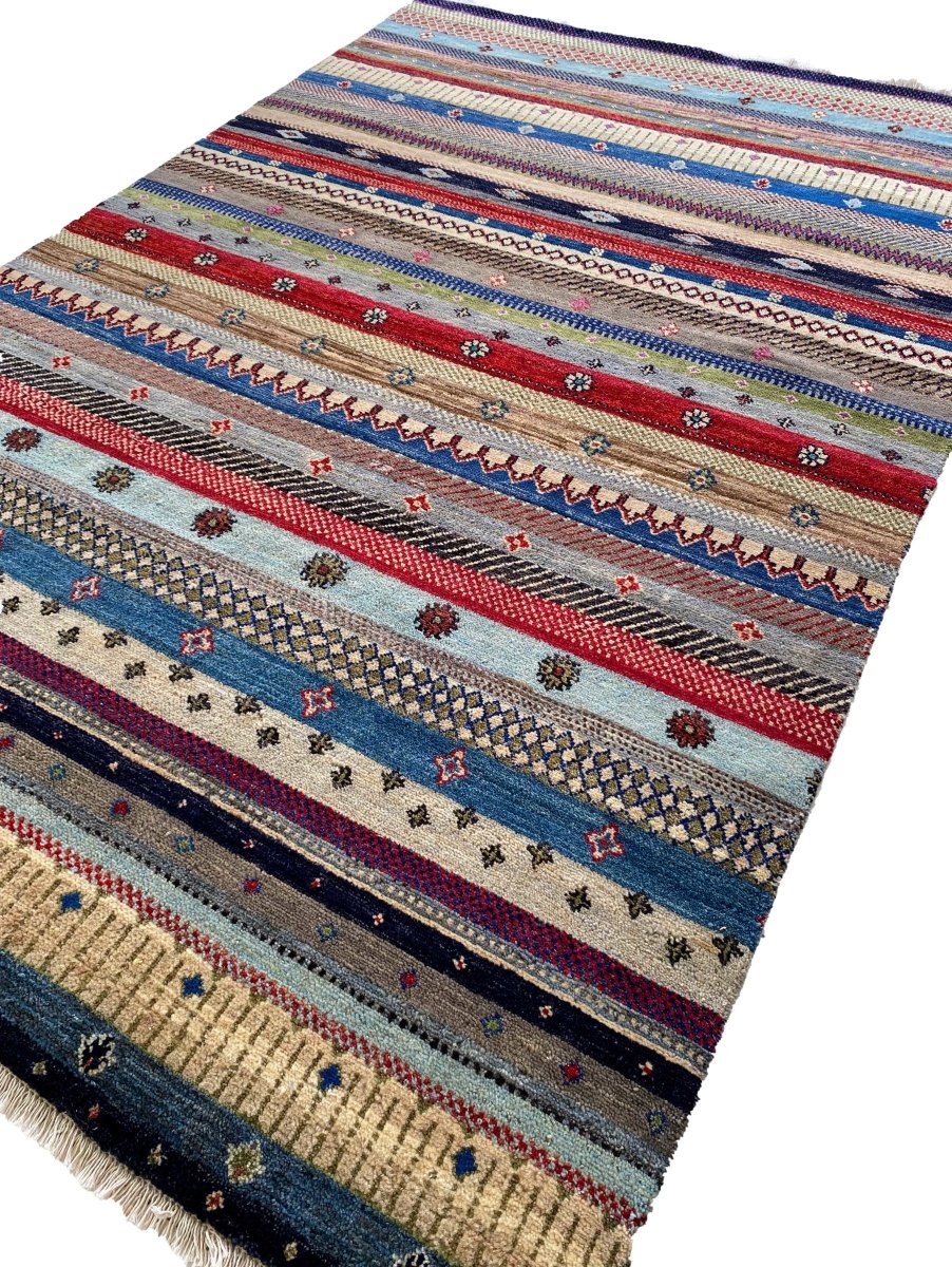 Khurjeen Hand Knotted Chobi Rug - Size: 253 × 173 cm