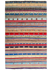 Khurjeen Hand Knotted Chobi Rug - Size: 253 × 173 cm