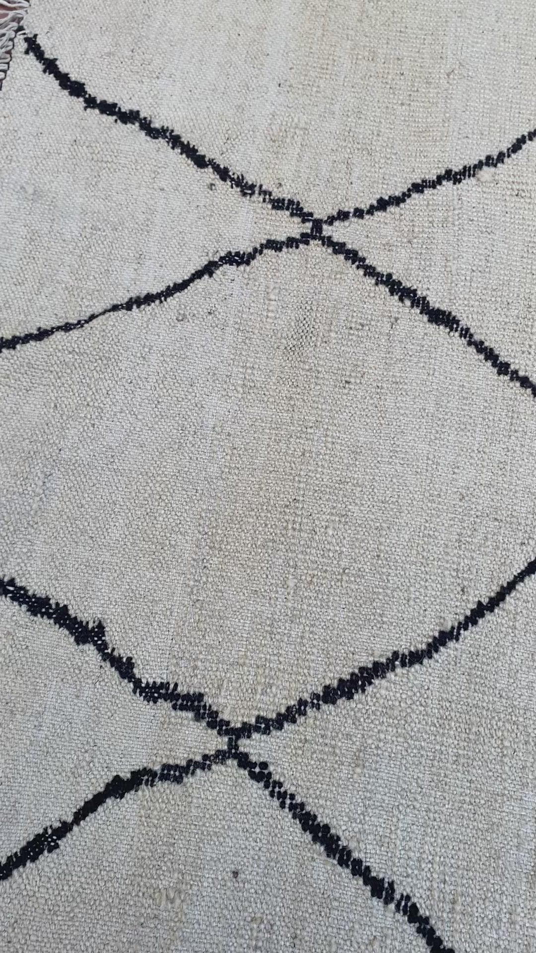 Load video: Bazaar Hand Knotted Rug - Made to Order