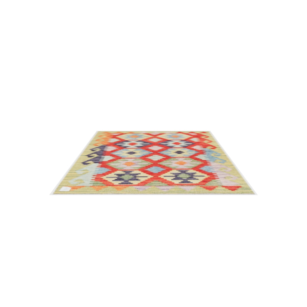 Maimana Kilim - 117 × 76 cm (3'10" x 2'6")