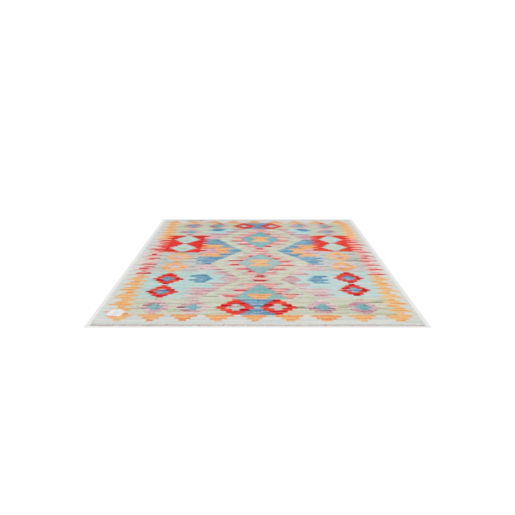 Maimana Kilim - 123 × 79 cm (4'0" x 2'7")