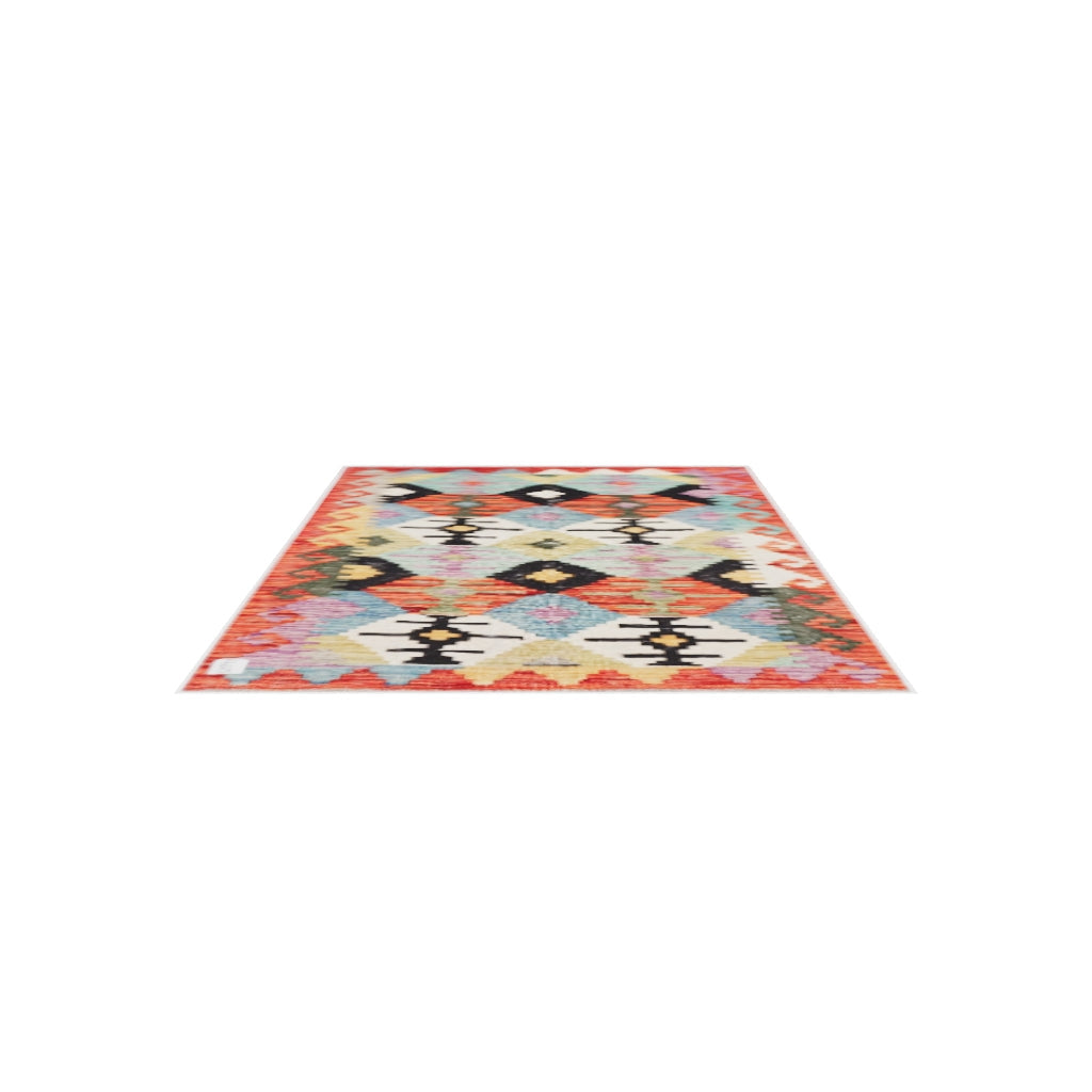Maimana Kilim - 118 × 77 cm (3'10" x 2'6")