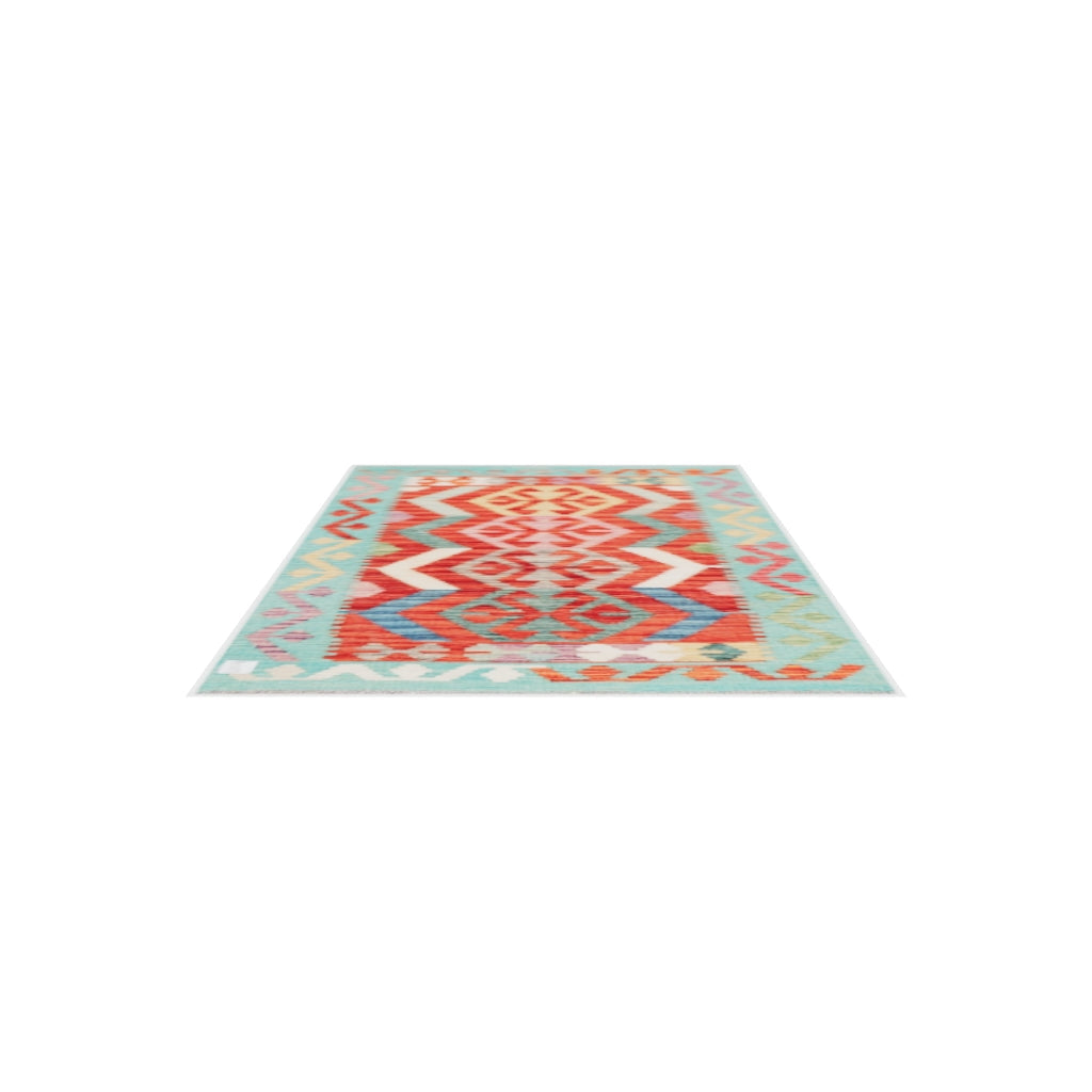 Maimana Kilim - 118 × 73 cm (3'10" x 2'5")